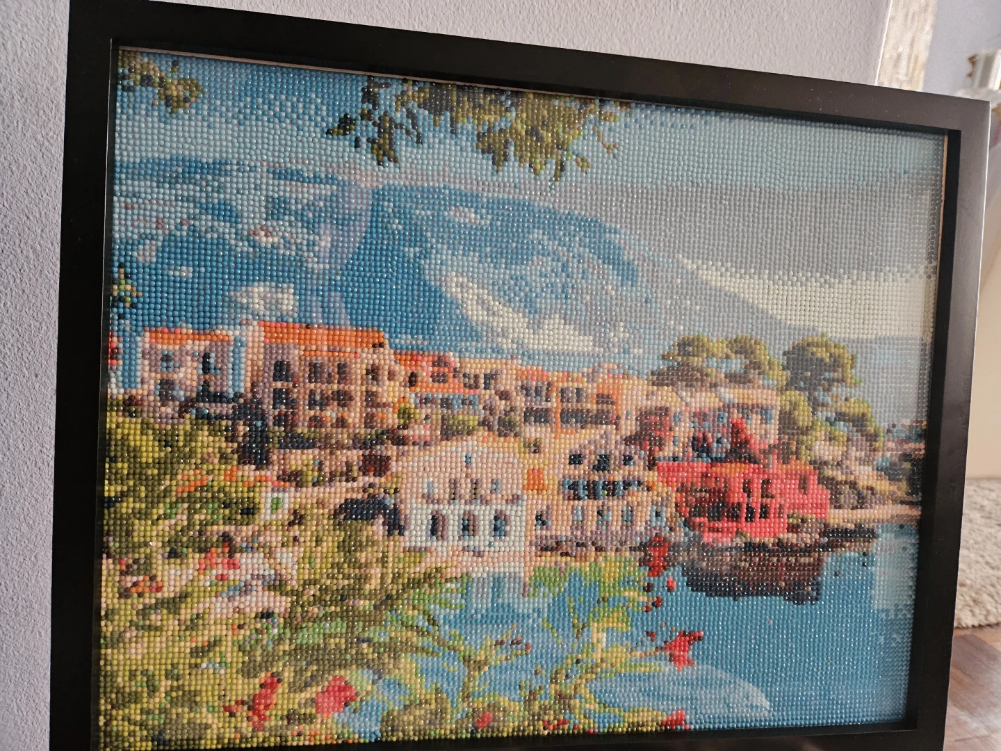 Framed Diamond Art Picture