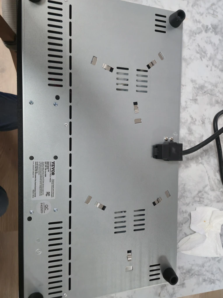 Electric Cooktop, 1800 Watt, 2 burners, has warranty - photo 5