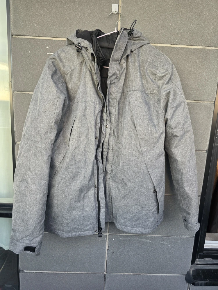Mens Grey Winter Jacket
