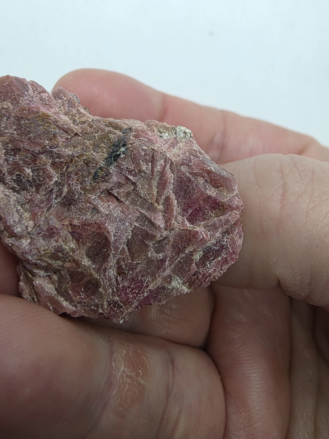 RAW Rhodonite - photo 2