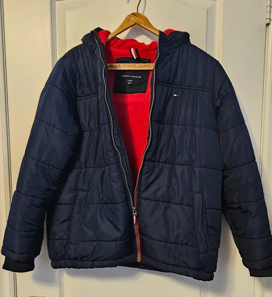 Tommy Hilfiger Puffer Jacket - Size L 14/16