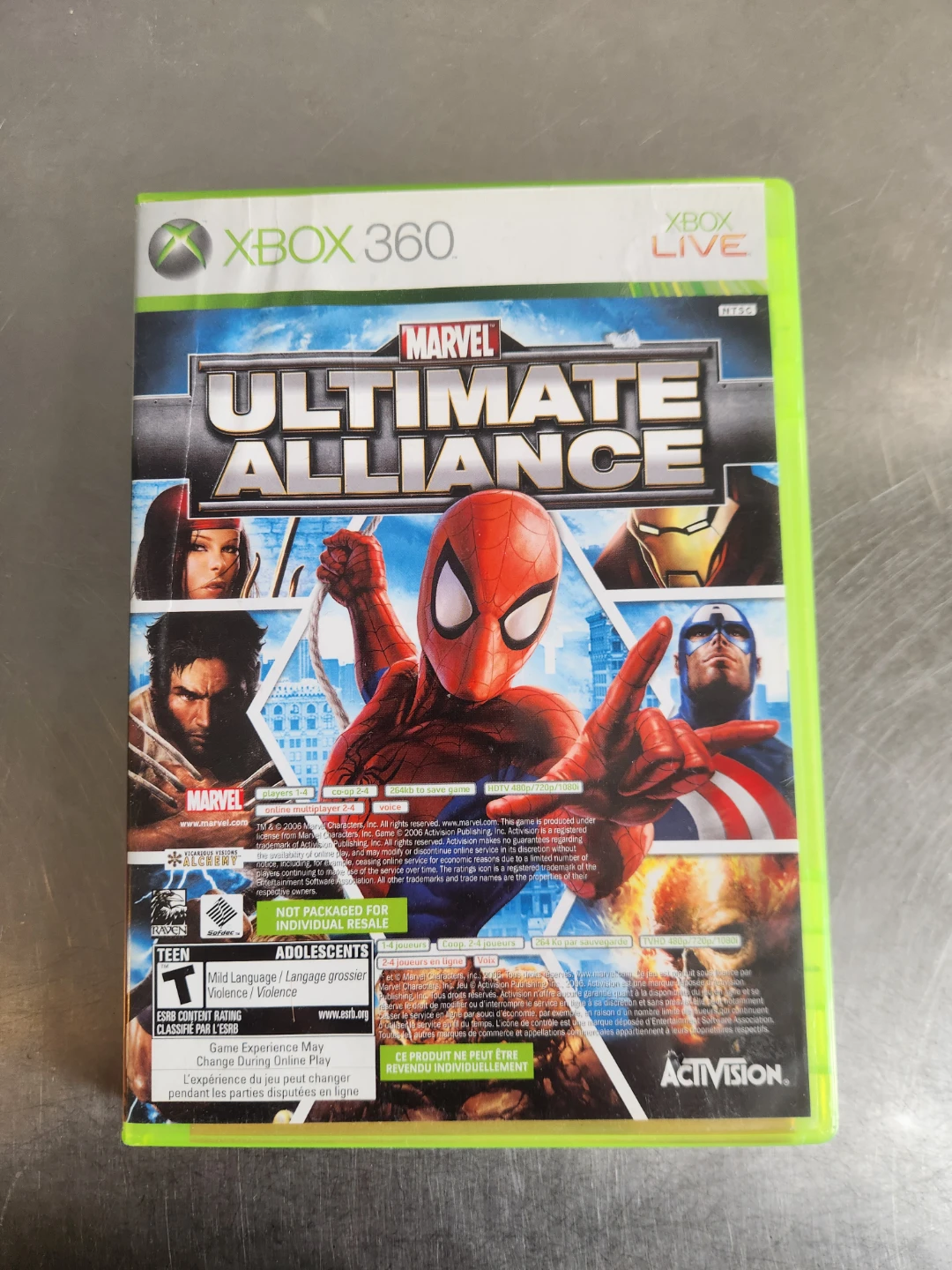 Xbox 360 Games: Forza Motorsport 2 & Marvel Ultimate Alliance