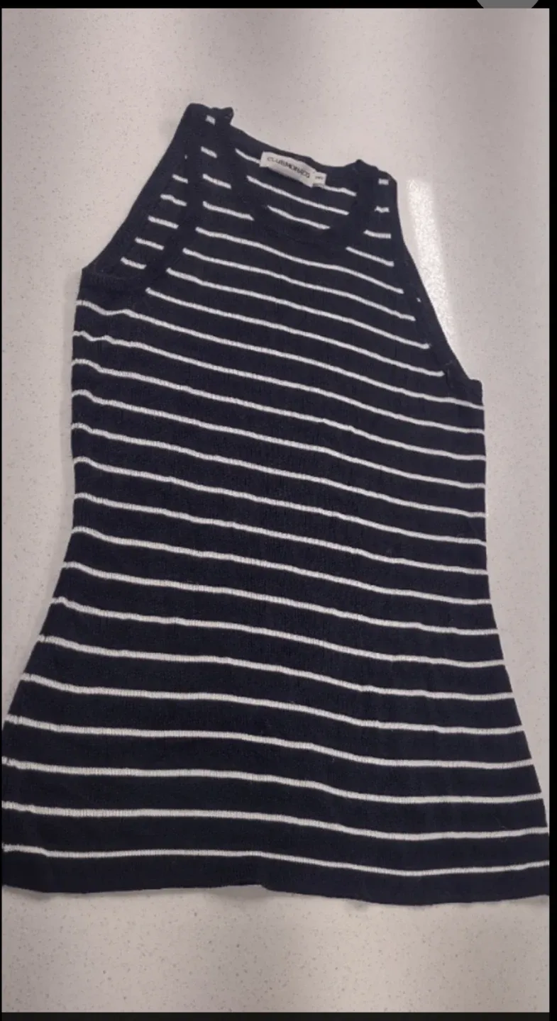 Club Monaco Striped Tank Top