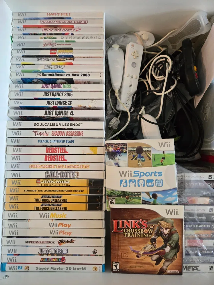 Nintendo Wii Games. Tested. Shipping available. 5$ and up.