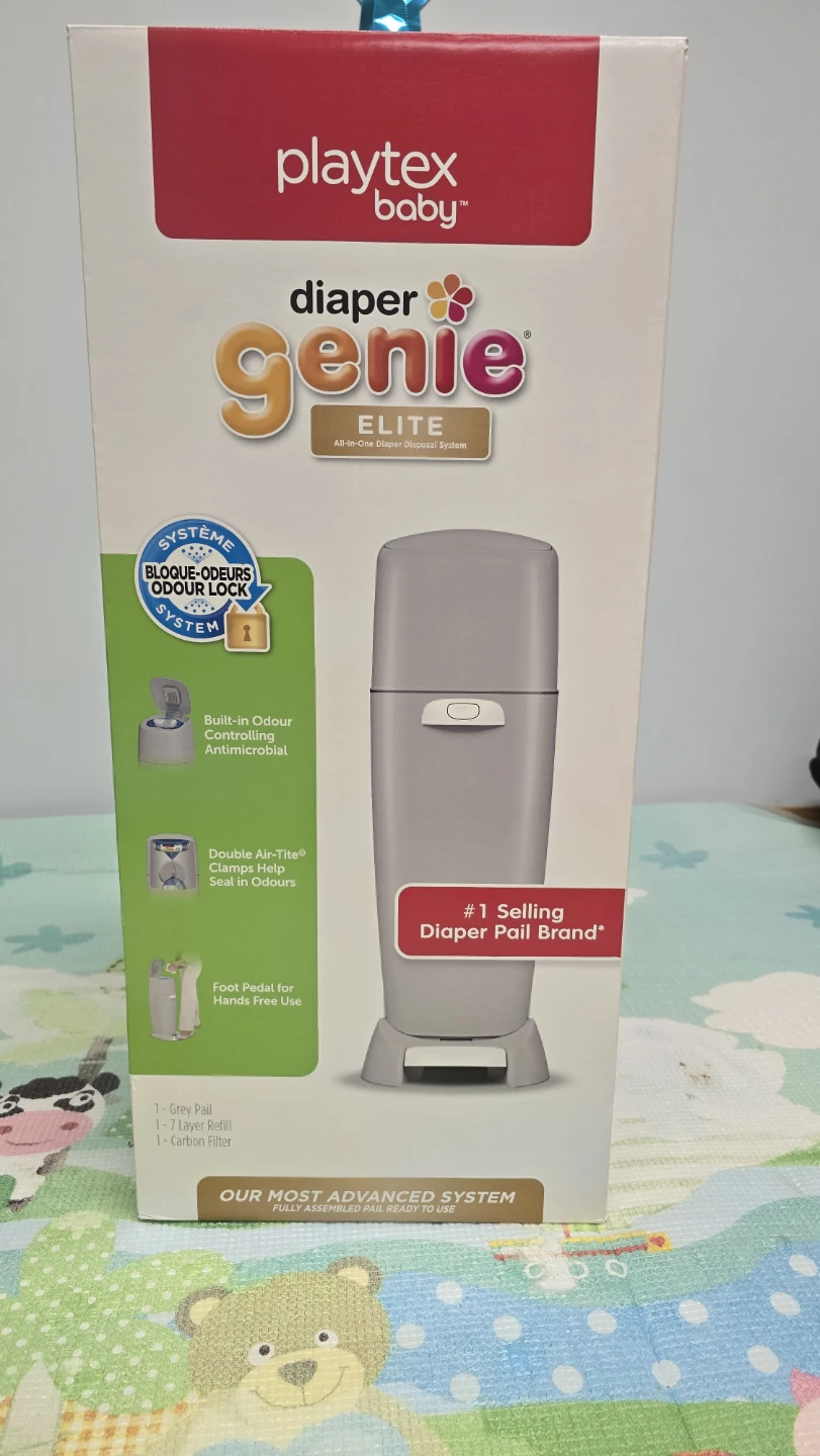 Playtex Baby Diaper Genie Elite Pail - photo 2