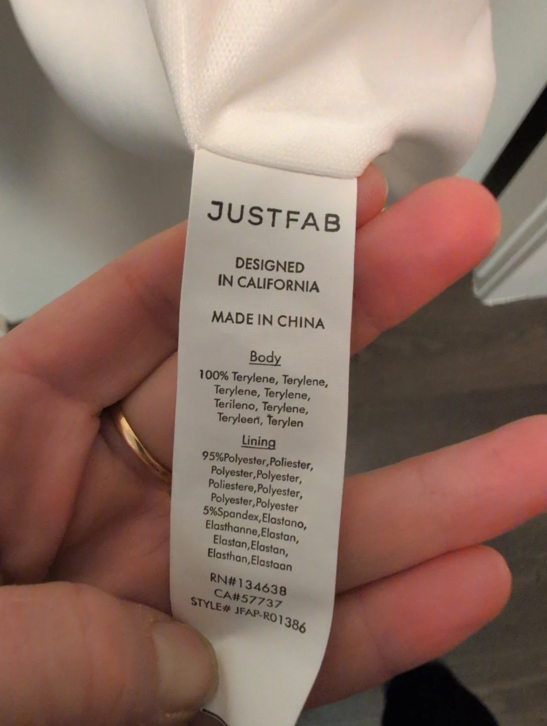JustFab White Blazer Dress - XXL - photo 3