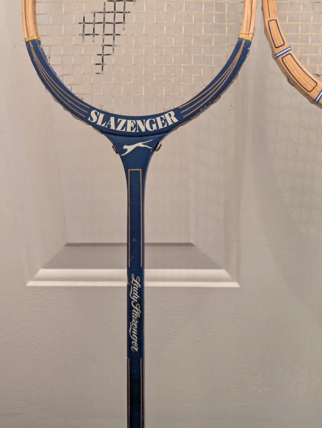 Vintage Wooden Badminton Racquets Kawasaki Slazinger Adidas - photo 2
