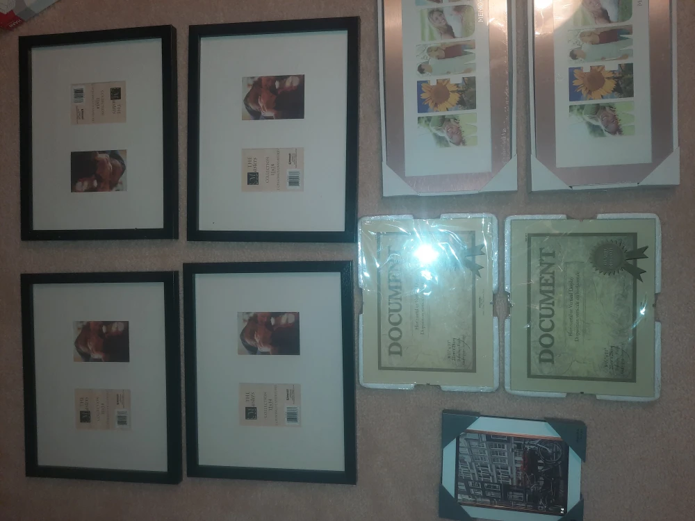 Picture Frames & Document Frames #cleanout