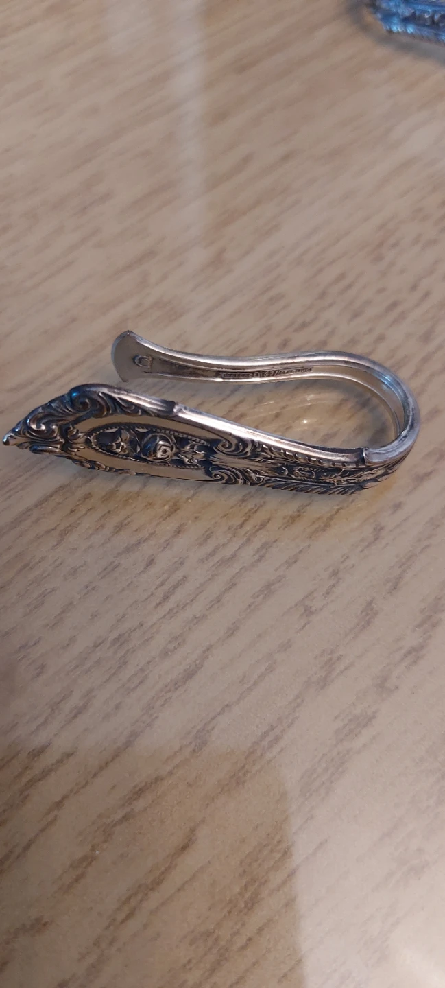 Antique Silver Plated Napkin Rings - photo 2