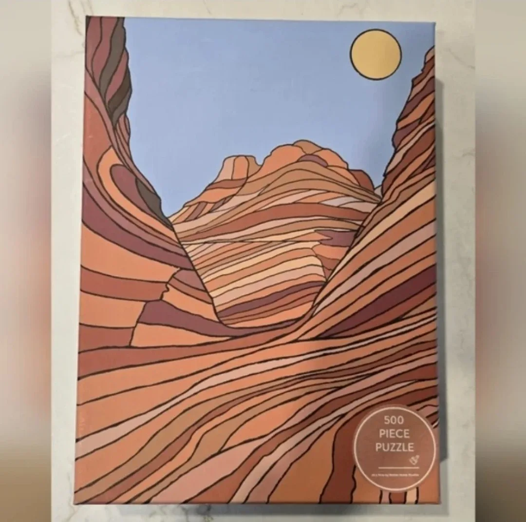 Canyon Waves 500 Piece Puzzle image indicator(2)