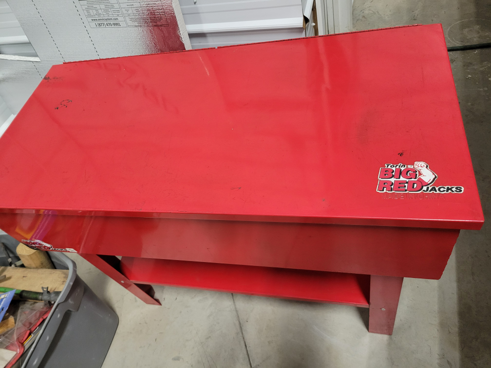 Torin Big Red Jacks Parts Washer with solvent