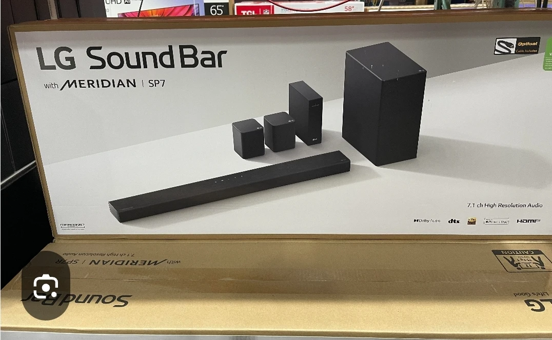 LG SP7 Sound Bar with Meridian - photo 5