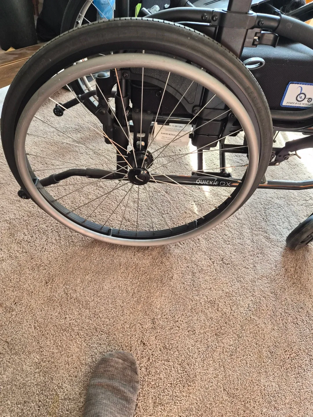 Quickie QXi Wheelchair - Lightweight & Adjustable