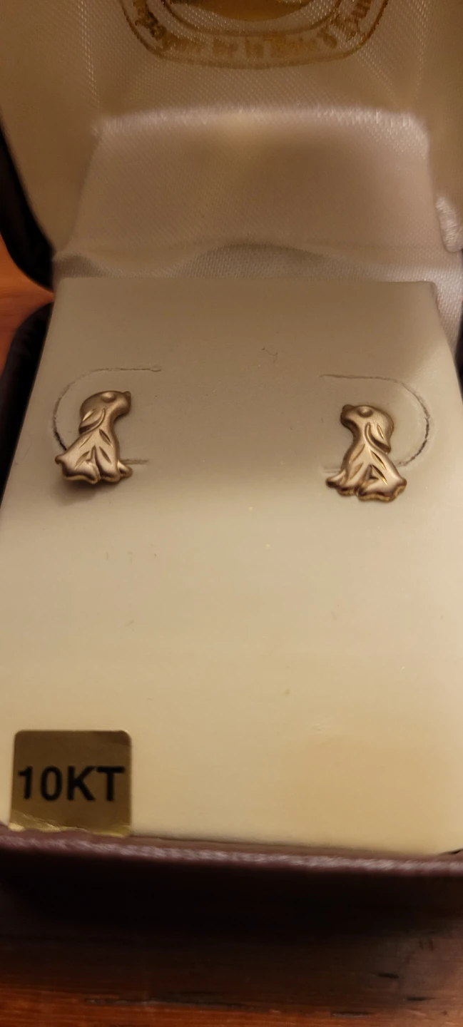 Hudson's Bay Company 10KT Gold Dog Earrings - photo 2