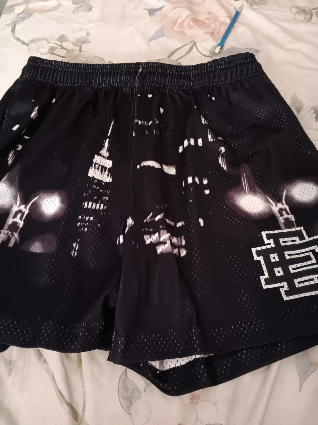 Eric Emanuel Black City Shorts