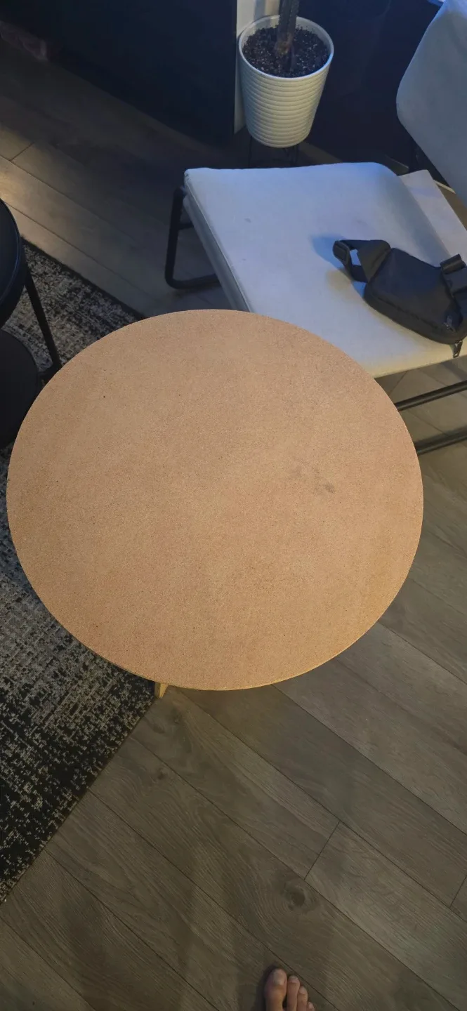 Round Particle Board Drape Table image indicator(3)