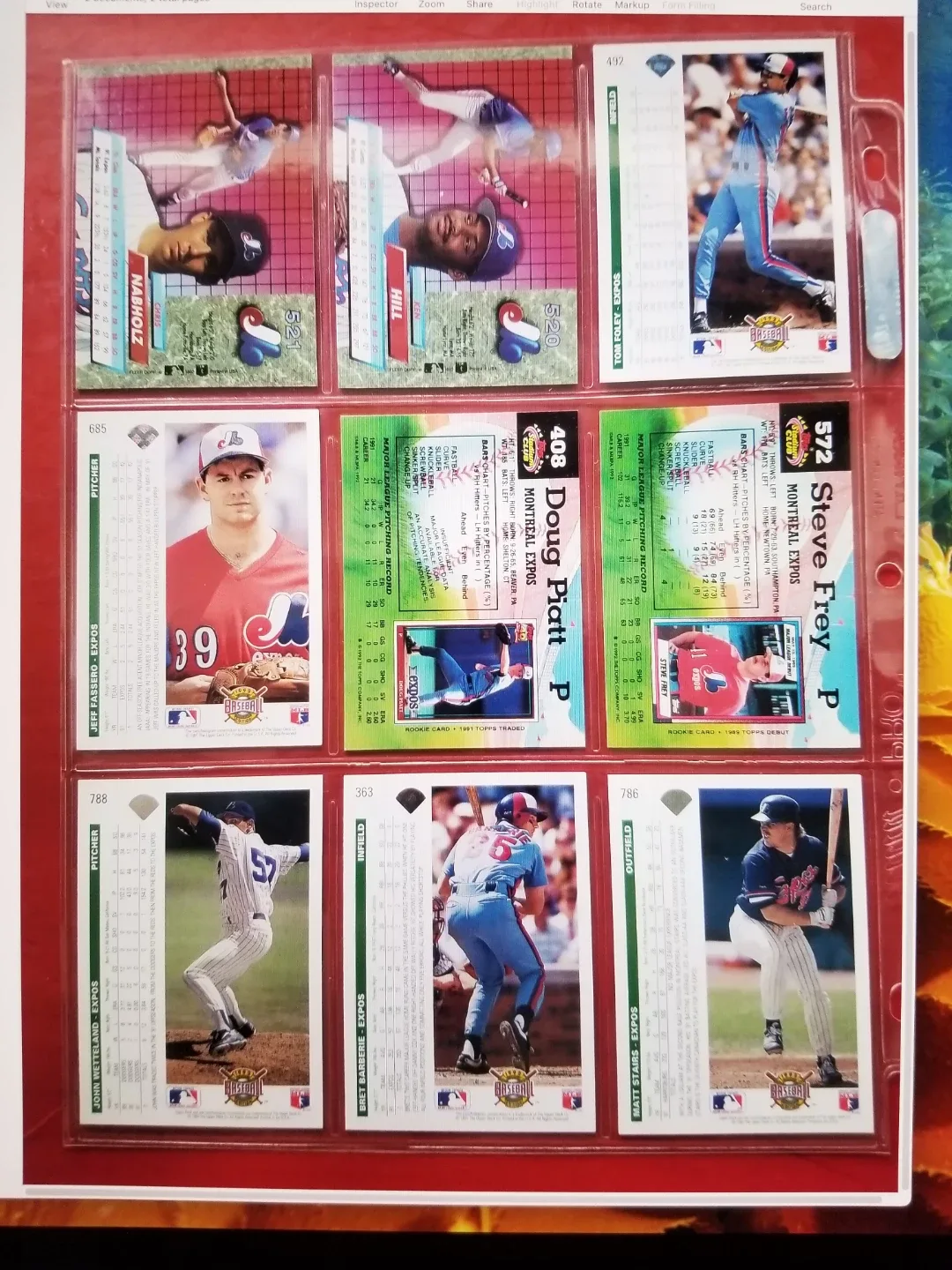 Montreal Expos Baseball Cards image indicator(2)