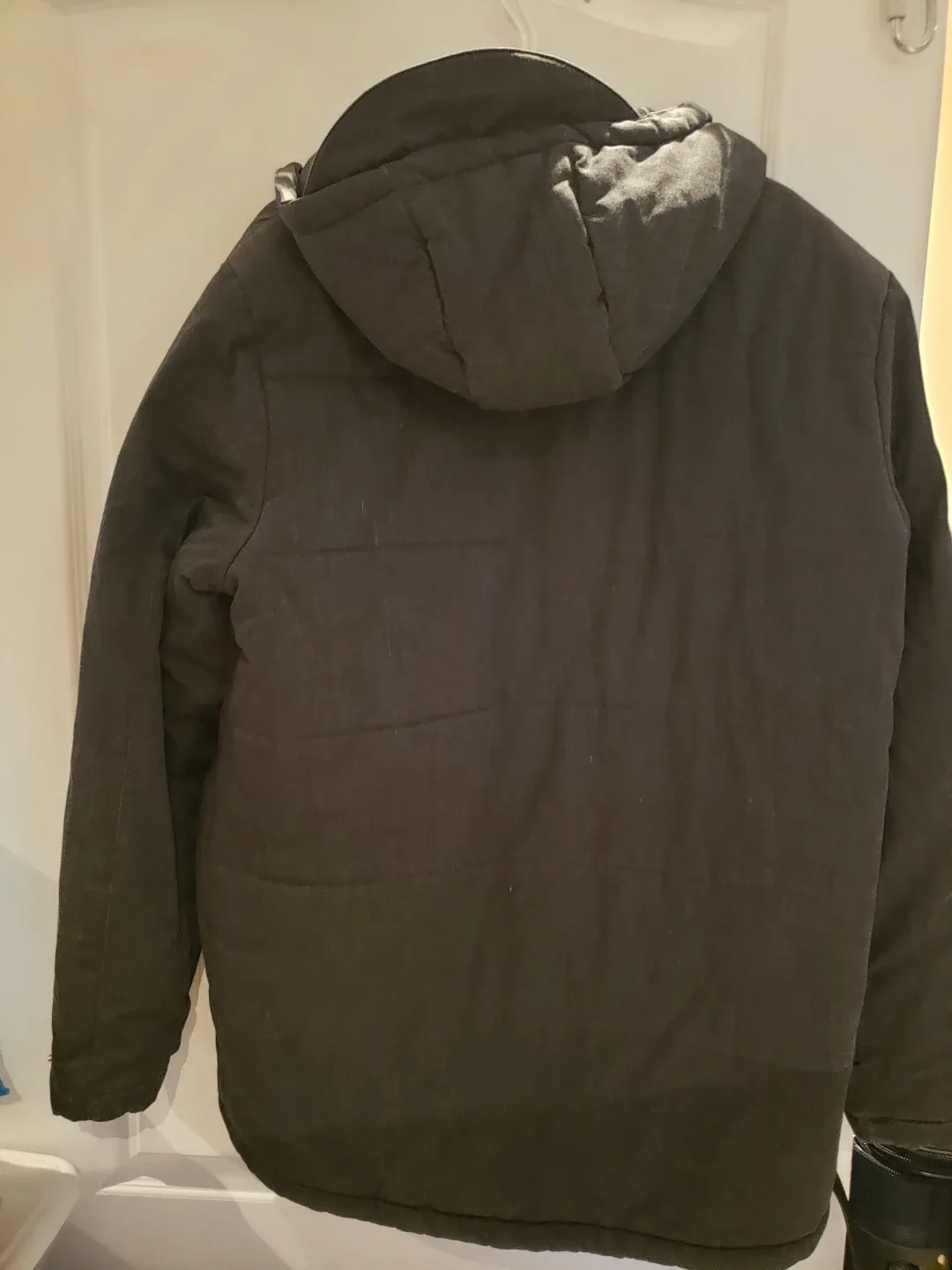 Adidas Black Padded Jacket - Size M image indicator(3)