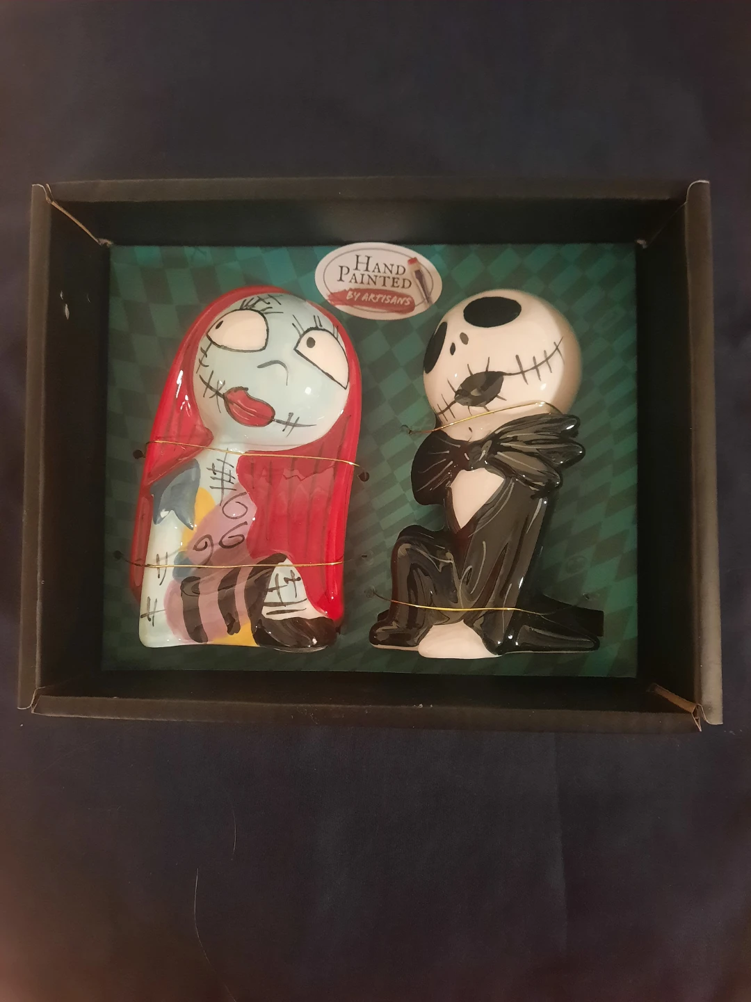 Nightmare Before Christmas Jack and Sally Figurines