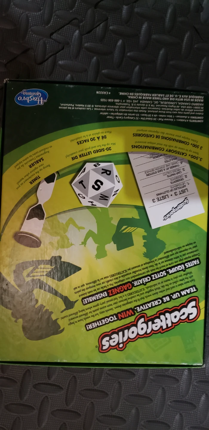 Scattergories Board Game - Hasbro - photo 2