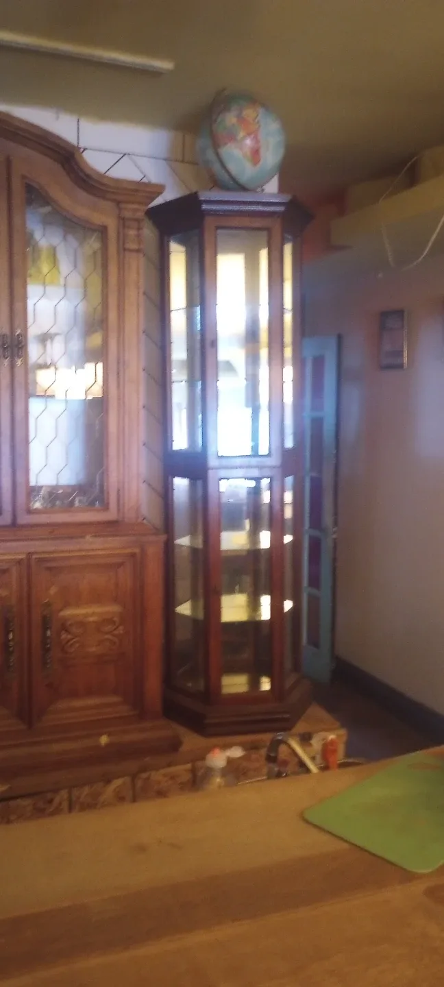 Wooden Display Cabinet