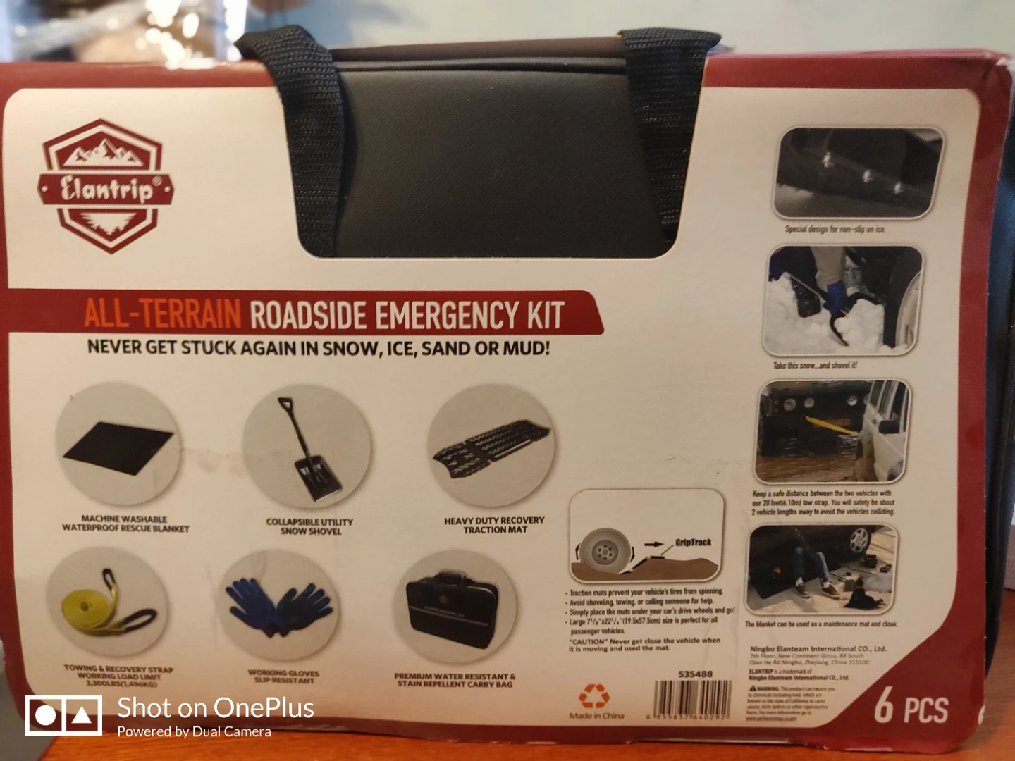 Elantrip All Terrain Roadside Emergency Kit Towing - photo 2