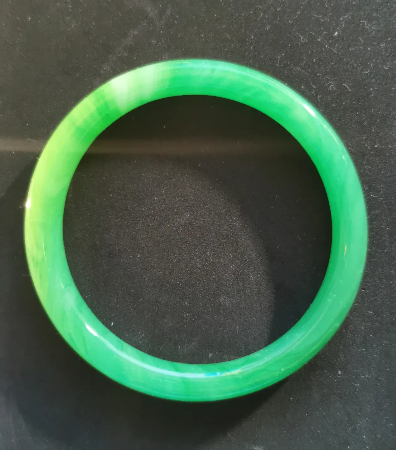 Green Jade Bangle