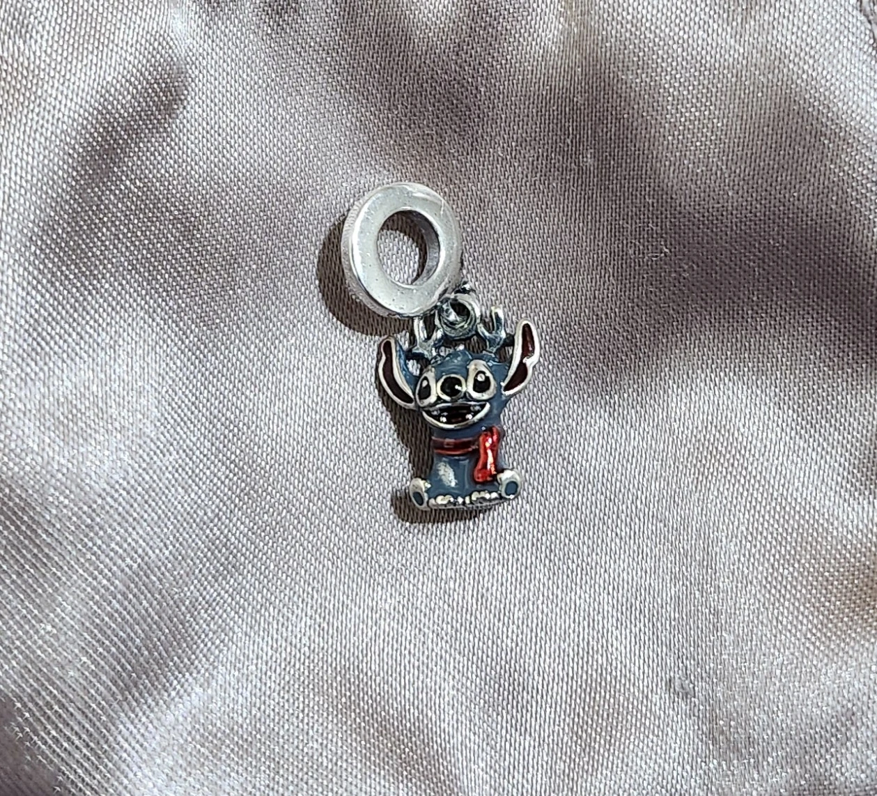 Disney Stitch Reindeer Charm