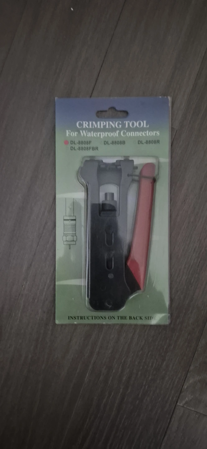 Crimping Tool for Waterproof Connectors