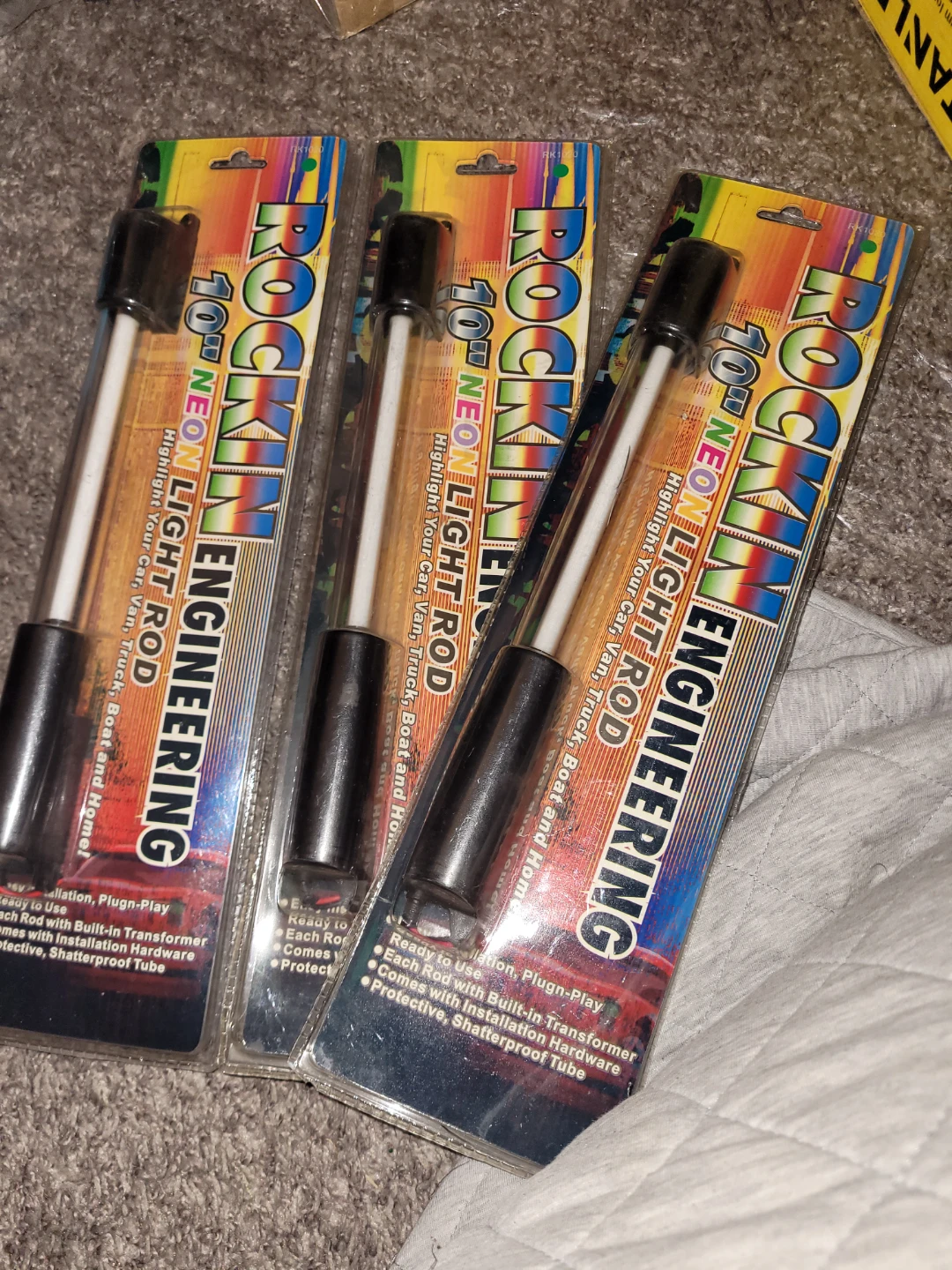 Rockin Engineering 10" Neon Light Rod - New! - photo 2
