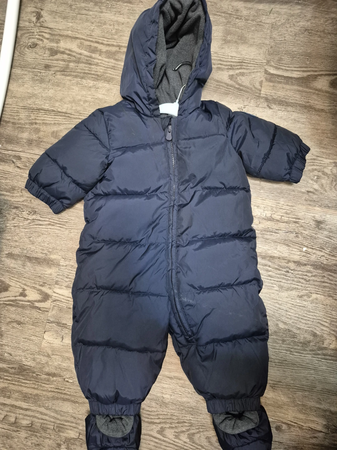 Gap Baby Blue Puffer Snowsuit