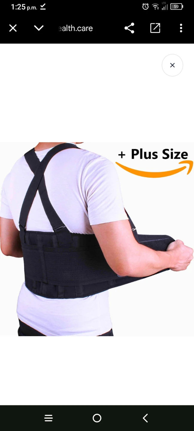 BRAND NEW- Industrial Back Support Belt - size XXXL - photo 2