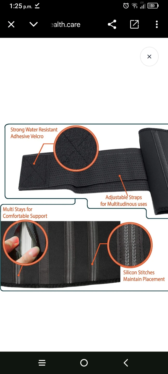 BRAND NEW- Industrial Back Support Belt - size XXXL - photo 3