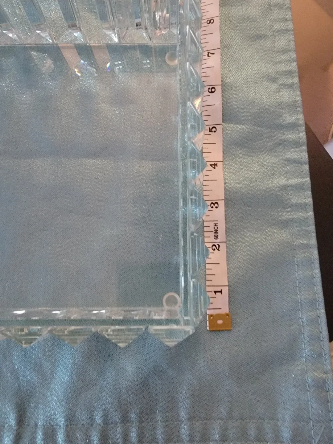 Crystal Rectangular Tray, 13 inches image indicator(5)