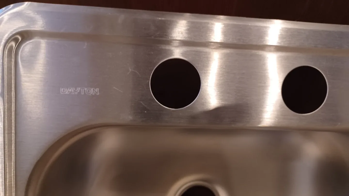 Dayton Single Bowl Drop-in Stainless Steel Sink image indicator(2)