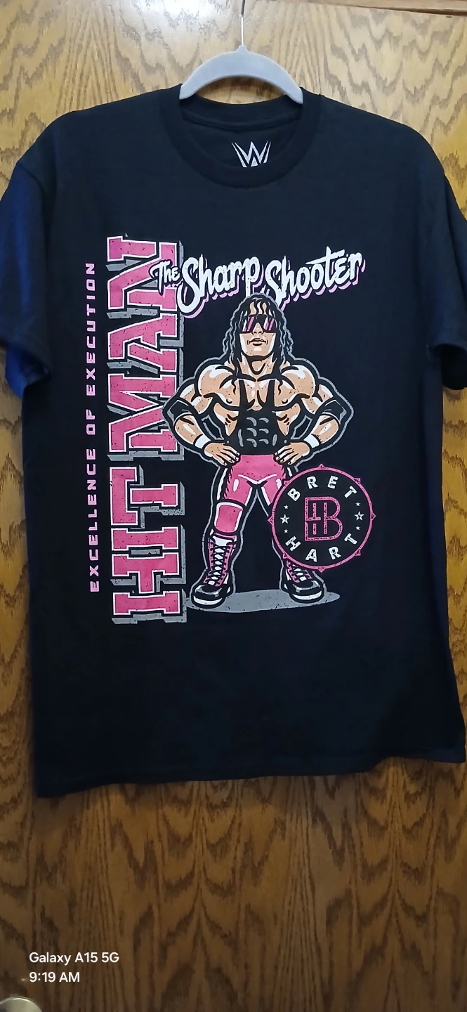 Bret Hart "Hitman" Sharpshooter T-Shirt