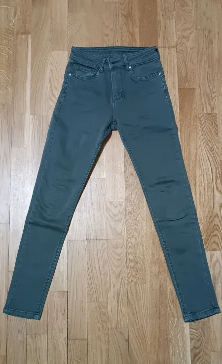 Olive Green Jeans - XS