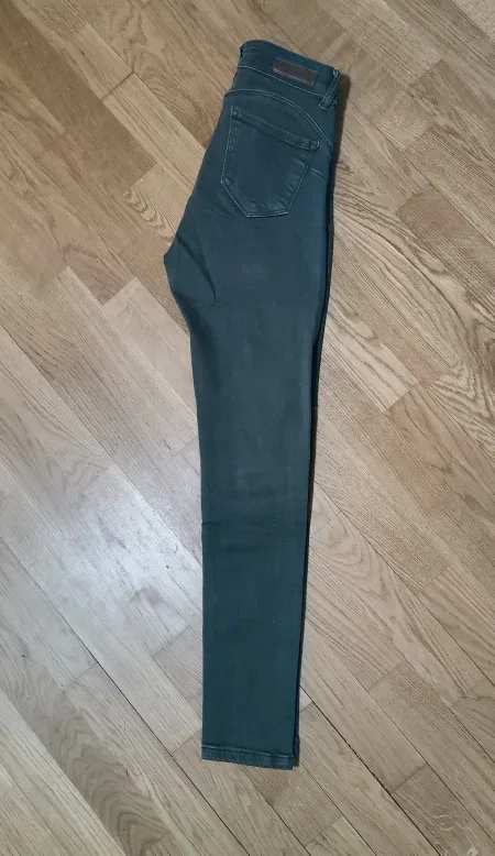 Olive Green Jeans - XS image indicator(2)