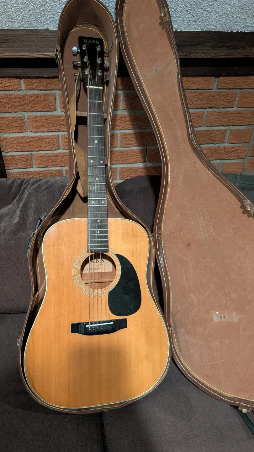 Mann acoustic guitar