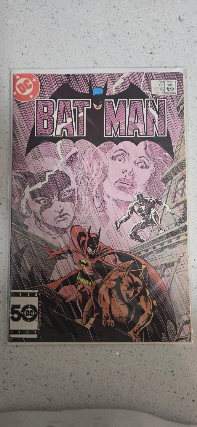 Batman Comic Book DC 1985 #389