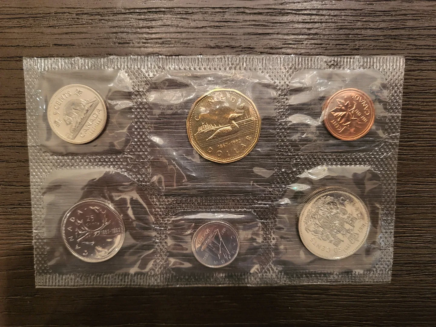1992 Royal Canadian Mint Uncirculated Coin Set
