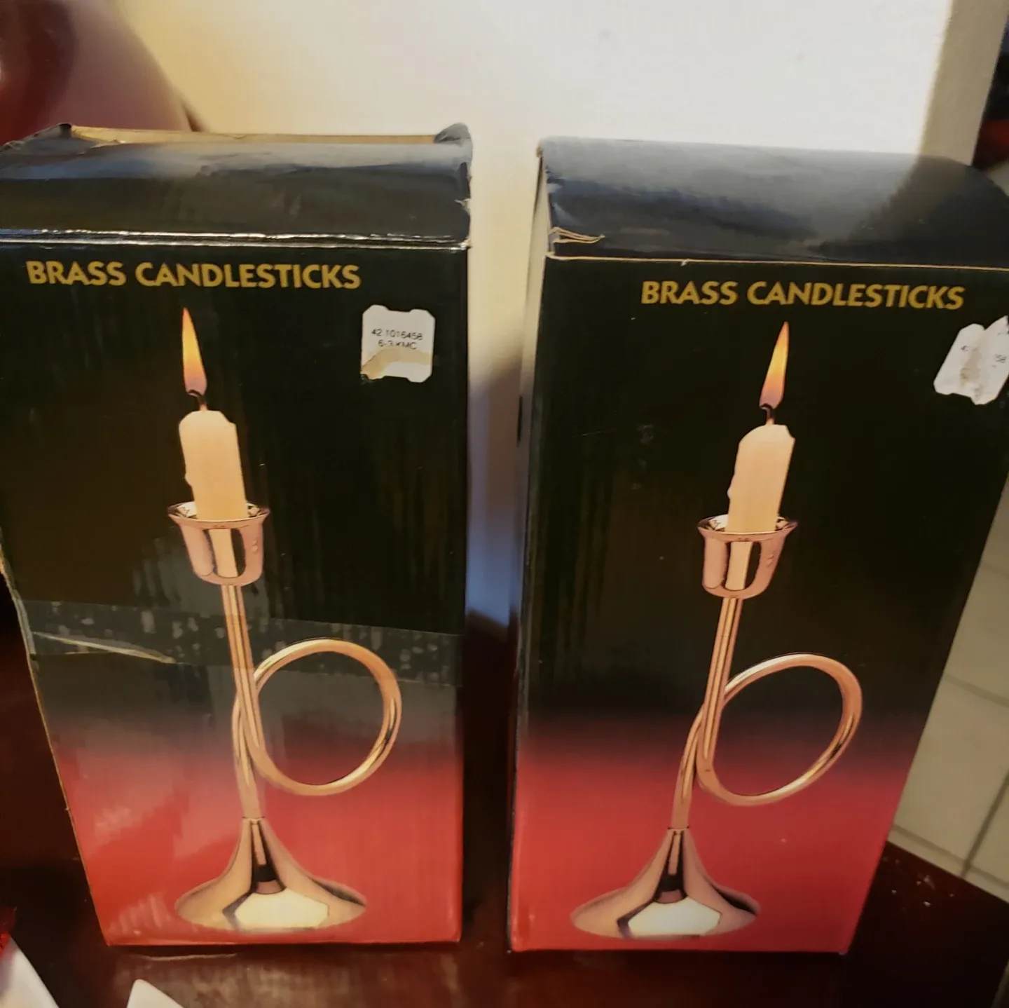 Brass Candlesticks - Set of 2 image indicator(2)