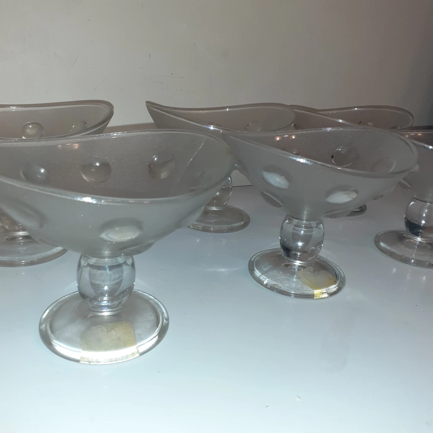 6x Glass Dessert Bowls - photo 2