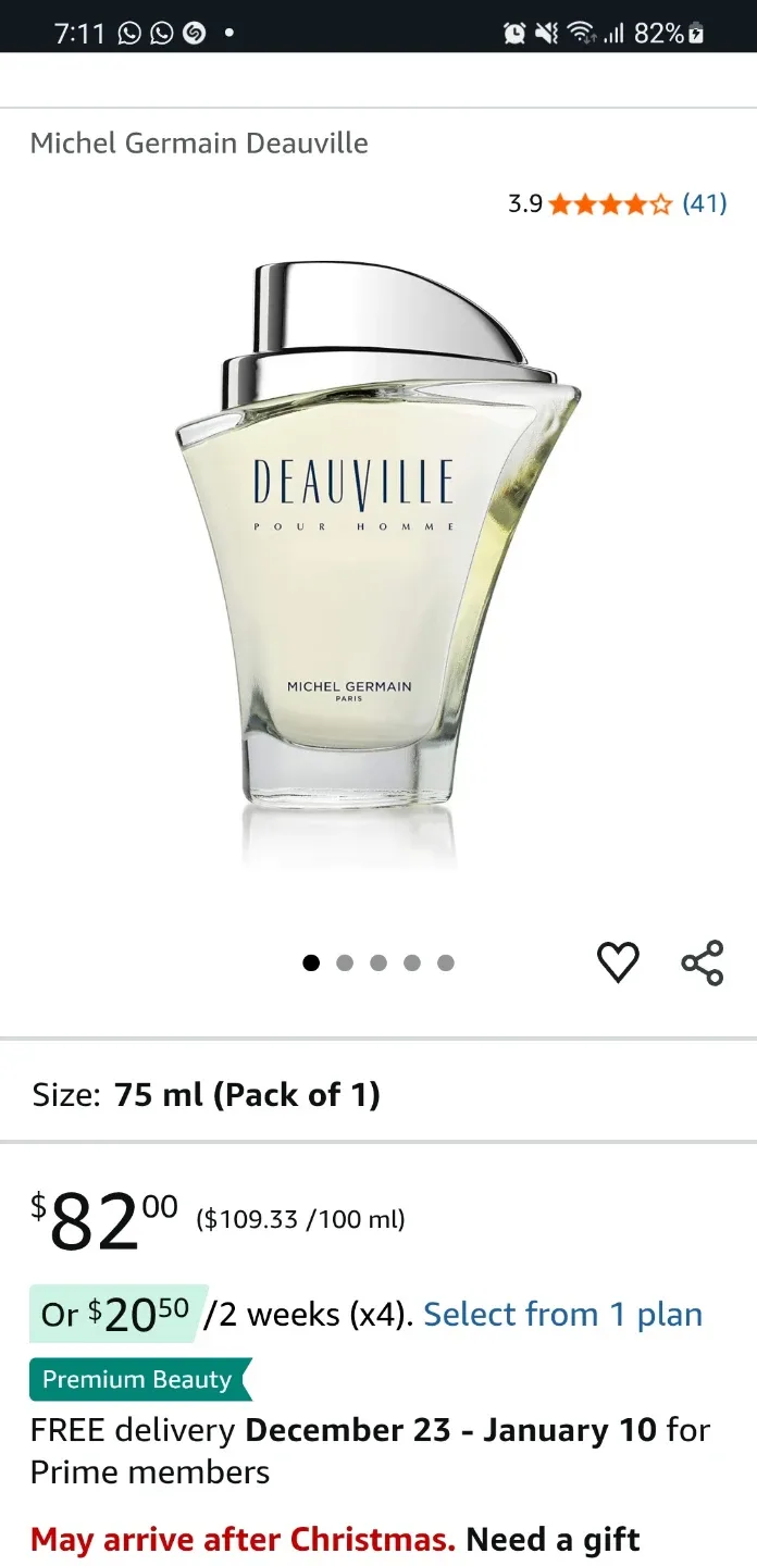 Michel Germain Deauville Pour Homme 75ml image indicator(2)