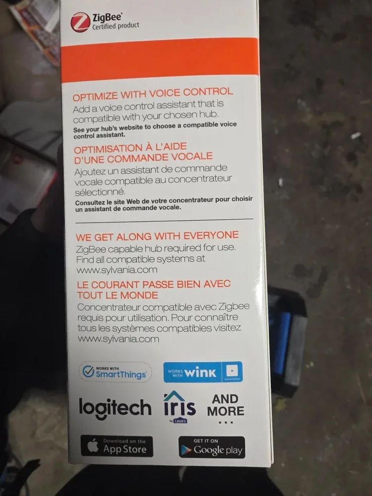 BNIB BOX OF 4X Sylvania SMART+ A19 Dimmable Soft White Bulb image indicator(2)