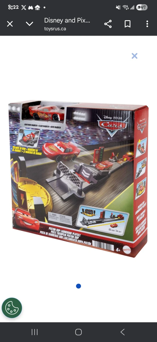 Disney Pixar Cars Piston Cup Launching Playset (Mattel) - photo 2