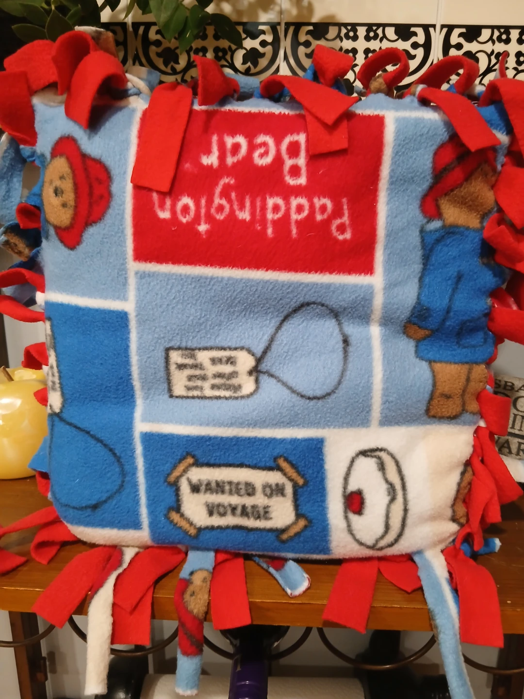 Paddington Bear Fleece Pillow - photo 2