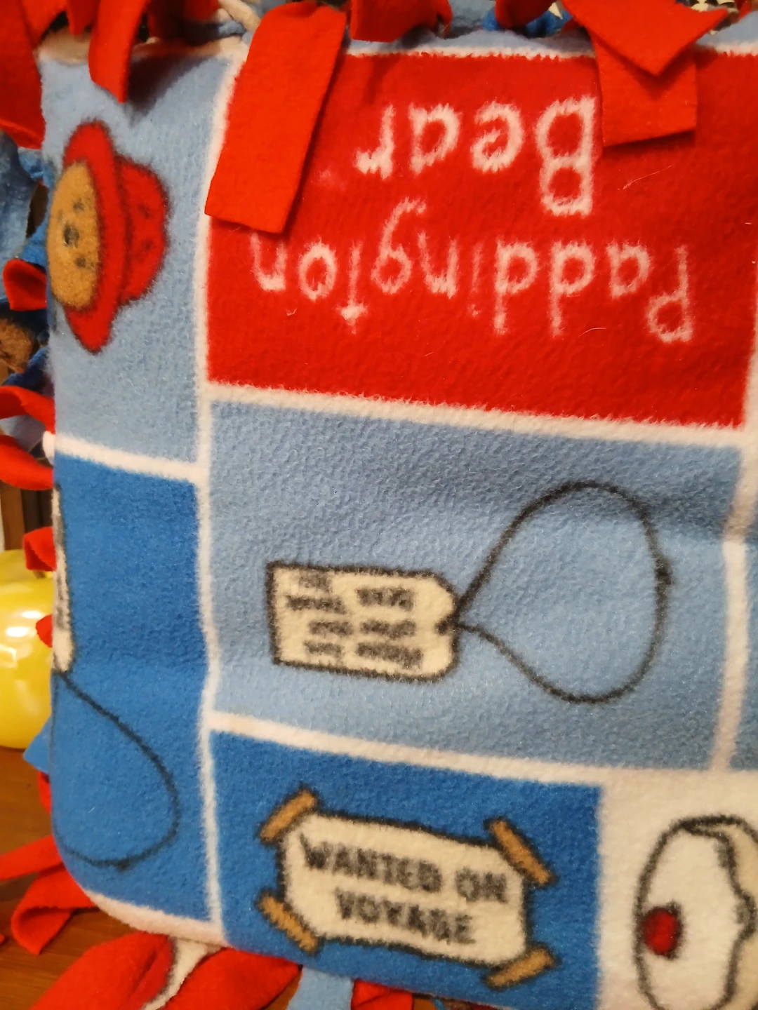Paddington Bear Fleece Pillow - photo 4