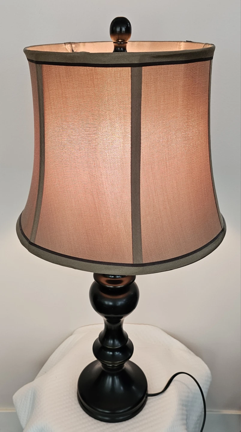 Table Lamps - Set of 2 - Brown & Black - photo 3