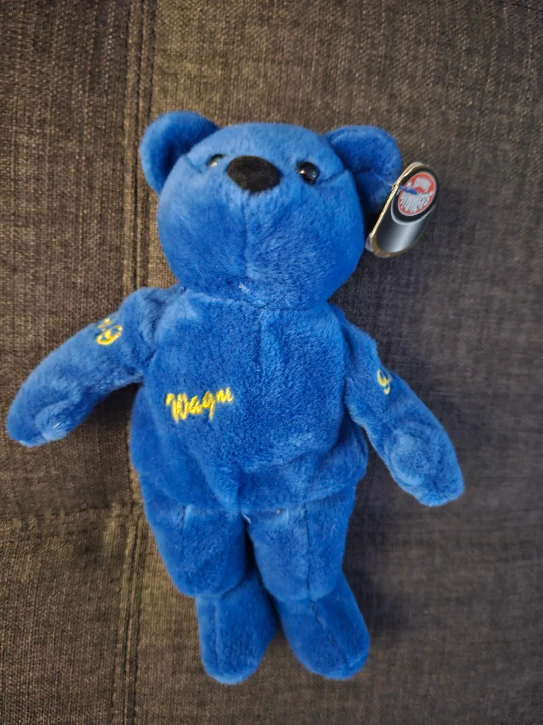 Salvino's Bammers Wayne Gretzky #99 Teddy Bear "Beanie Baby"